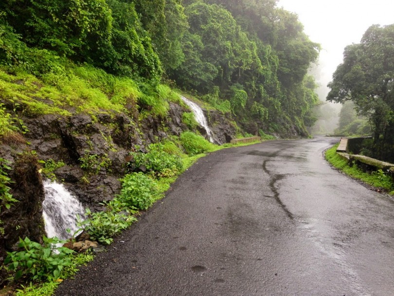 Monsoon Season Roads in Goa