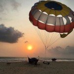 benaulim goa beach hotel sunset summer holi