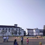 basilicabomjesus goa sunset holi church