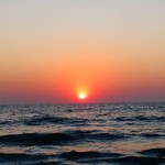 majorda beach sunset