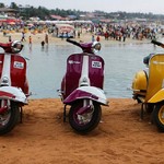 @instagram: Beach please
.
.
.
.
#goa #goascape #beach #baga #sun #sand #sea #scooter #scooters #beachlife #colors #oldskool #vintage #bajajchetak #2stroke #love #scootergang #goans