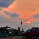 morjim beach sunset