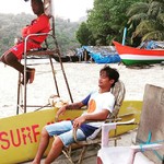@instagram: #lifeguard #relaxed #palolem