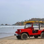 arambol india goa beach