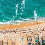 @instagram: #Candolim #beach #aerialshot #instaclick @ashish_shenoy #water #sea #boat #shacks #candolimbeach #bagabeach #arambol #palolem #morjimbeach #morjim #vagator #anjuna #india #incredibleindia #goa #northgoa #instagoa