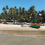 @instagram: Little slice of heaven ???? #goa #beachlife #india #palolem #palolembeach #goaindia #india_clicks
