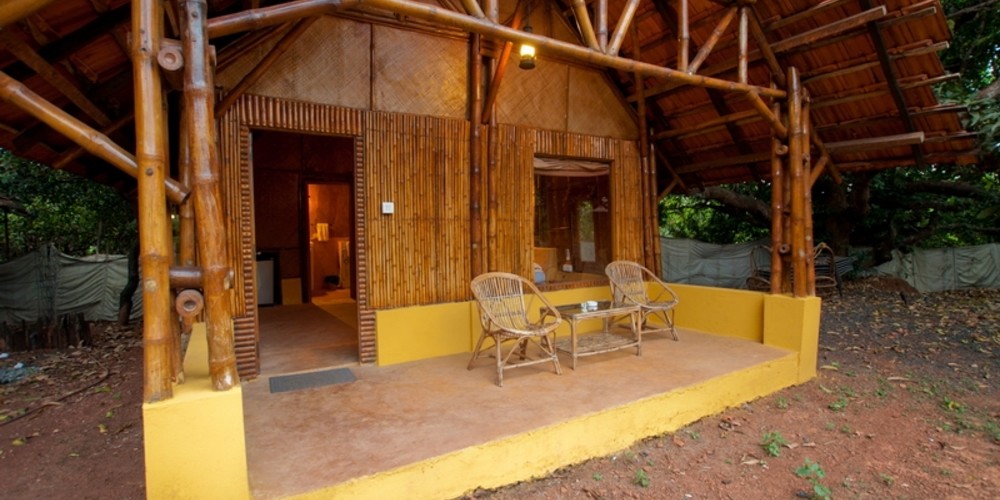 Bamboo Garden — Villa for rent in Morjim