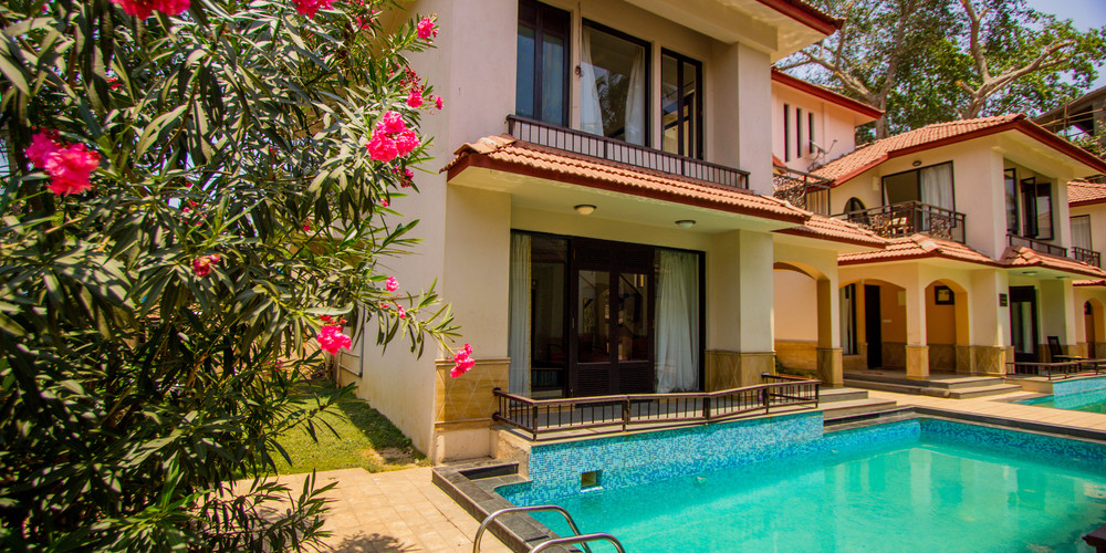 Greek Valley D β Villa for rent in Calangute