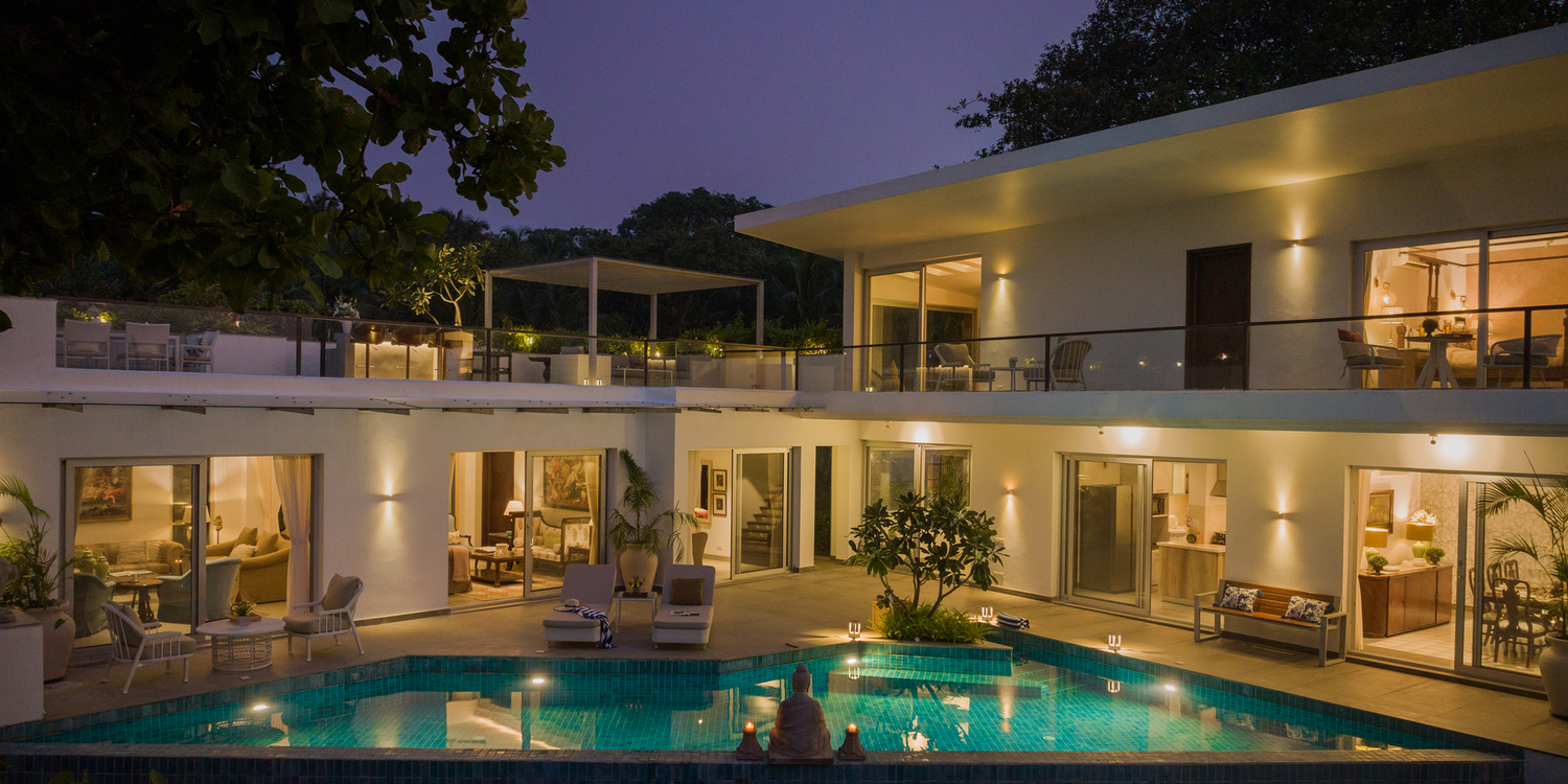 Serene Bayview 1 β Luxury villa for rent in Vagator