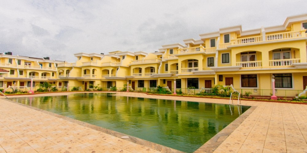 Fully furnished flat with pool β Apartment for rent in Benaulim